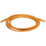 Tether Tools TetherPro Optima USB-C Cable (10', High-Visibility Orange, Right-Angle) (7016354)