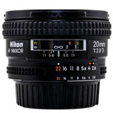 Used Nikon AF NIKKOR 20mm f/2.8D Lens (EX) (625655249)