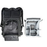 Think Tank Photo FocusPoint Rolltop Camera Backpack (Asphalt Black, 22 L)