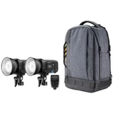 Westcott FJ250 250Ws Touchscreen Strobe with FJ-X3 M Universal Trigger (2-Light Backpack Kit)