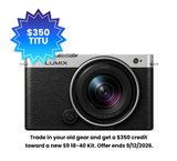 Panasonic Lumix S9 Mirrorless Camera with 18-40mm f/4.5-6.3 Lens (Black/Silver)