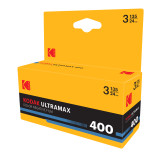 Kodak UltraMax 400 Color Negative Film (3-Pack, 35mm Roll Film, 36 Exposures)