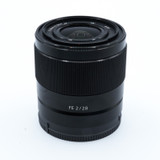 Used Sony FE 28mm f/2 Lens (EX)
