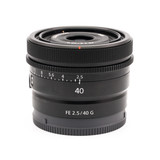 Used Sony FE 40mm f/2.5 G Lens (EX+)