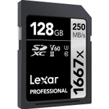 Lexar 128GB Professional 1667x UHS-II SDXC Memory Card