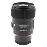 Used Sigma 35mm f/1.4 DG HSM Art Lens for Canon EF (EX+)