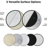 Westcott Illuminator Collapsible 5-in-1 Reflector (20")