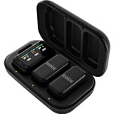 RODE Wireless Micro 2-Person Ultracompact Wireless Microphone Pro System for Cameras and Mobile Devices (2.4 GHz)