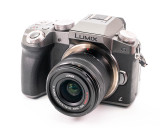 Used Panasonic Lumix DMC-G7 Mirrorless Micro Four Thirds Digital Camera with 14-42mm Lens (EX+)