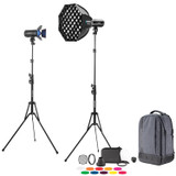 Westcott FJ100 Strobe 2-Light Backpack Kit with FJ-T1 S Wireless Trigger for Sony Cameras