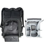 Think Tank Photo FocusPoint Rolltop Camera Backpack (Asphalt Black, 30 L)