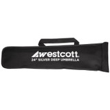 Westcott Deep Silver Bounce Umbrella (24")