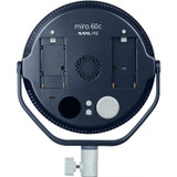 Nanlite miro 60c RGB Round LED Light Panel (Midnight Blue)