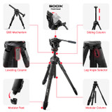 Manfrotto ONE Hybrid Aluminum Tripod with 500X Fluid Head