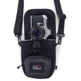 Long Weekend Crossbody Camera Pouch (Black)
