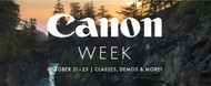 Canon Week is October 21-23!