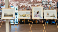 Local Photographer, Gracie Byrd Jones, Prints at Southpark Meadows Store