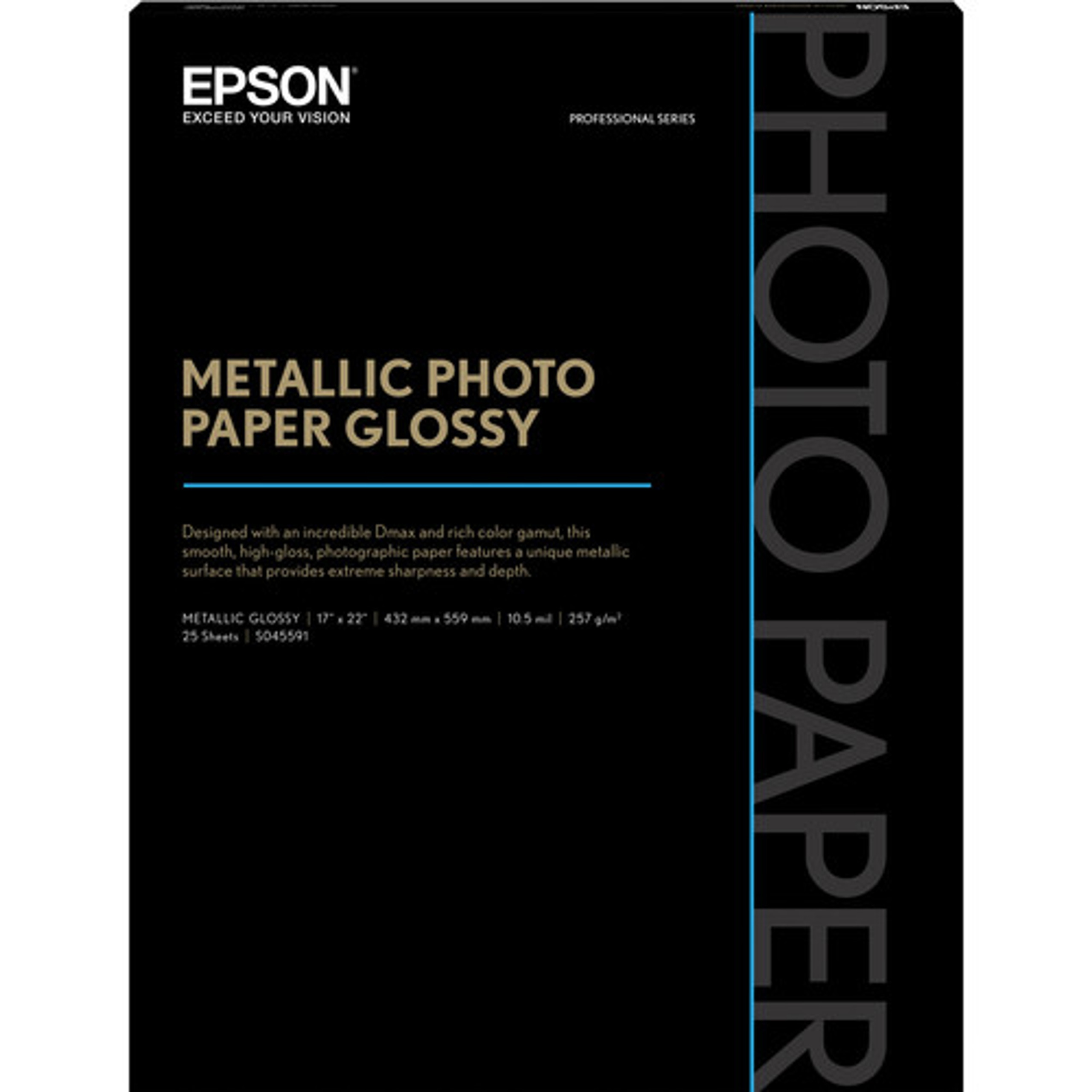 Epson Metallic Photo Paper Glossy 13x19 25 Sheets 3671