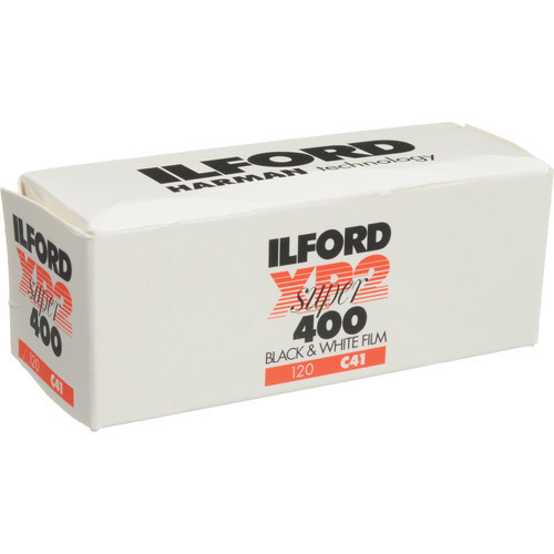 Ilford XP2 Super Black and White Negative Film - 120