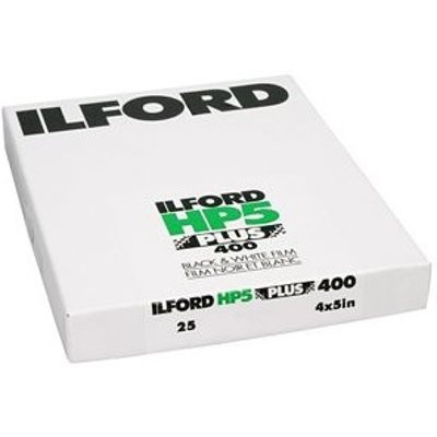 Ilford HP5 Plus Black and White Print Film 4x5" 25 Sheets