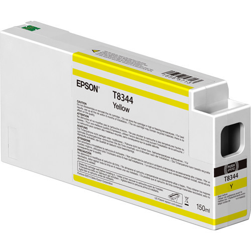 Epson T834 UltraChrome HD Ink Cartridge 150ml - Yellow