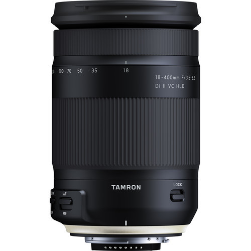 Tamron 18-400mm f/3.5-6.3 Di II VC HLD Lens - Nikon F Mount