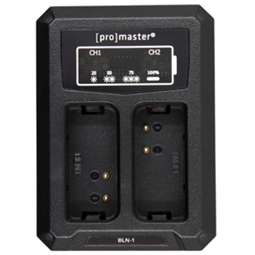 ProMaster USB Dually Charger - Olympus BLN-1