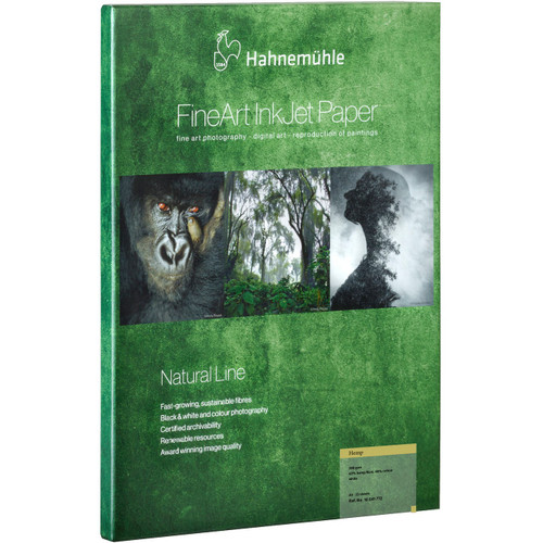 Hahnemuhle FineArt Natural Line Hemp Paper - 13x19" 25 Sheets