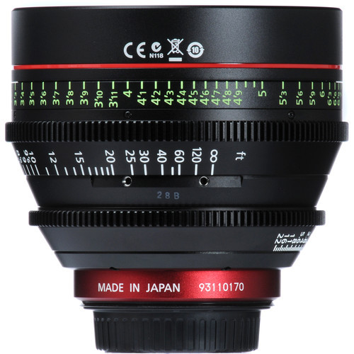 Canon CN-E 85mm T1.3 L F Cinema Prime Lens - EF Mount
