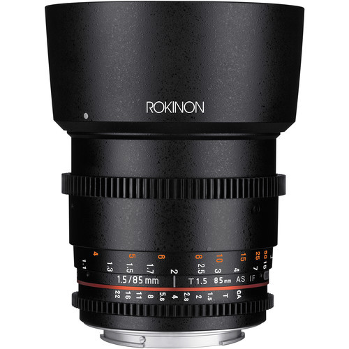 Rokinon 85mm f/1.5 Cine DS Lens - Canon EF