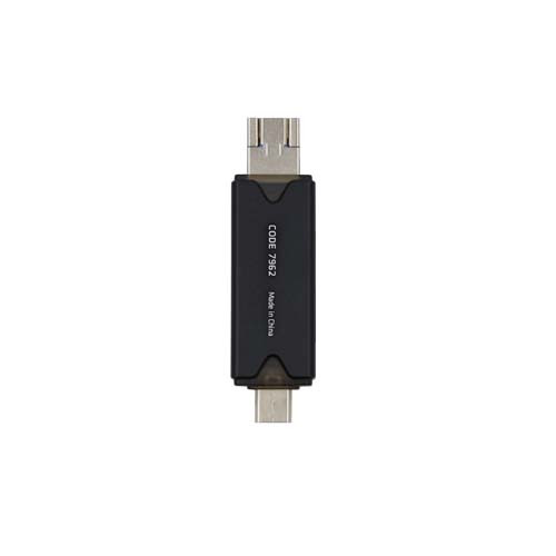 ProMaster SD/MS Trifecta Card Reader USB A/C/Micro-B