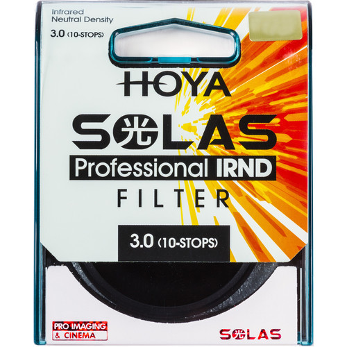 Hoya Solas IRND 3.0 10 Stop Filter - 52mm