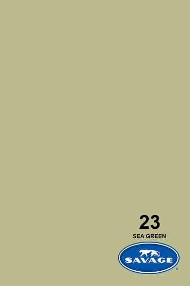 Savage Widetone Background Paper 53 Inch x 12 Yard Roll - #23 Sea Green