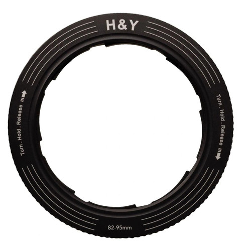 H&Y RevoRing Variable Adapter for 95mm Filters - 82-95mm