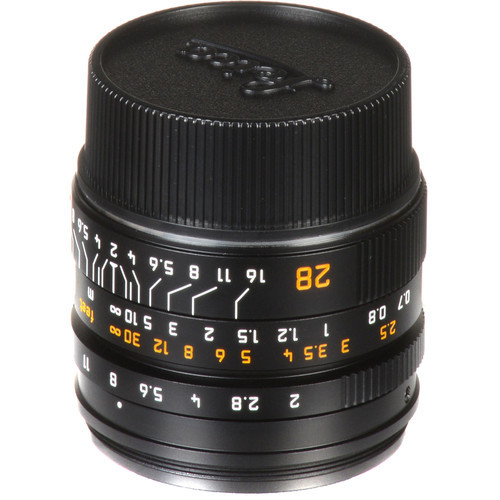 Leica M 28/2.0 Summicron ASPH Lens - Black 