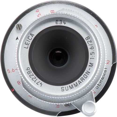 Leica M 28/5.6 Summaron Lens - Silver
