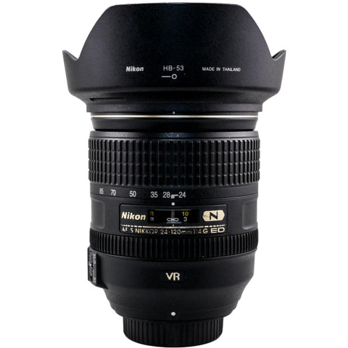 Used Nikon AF-S NIKKOR 24-120mm f/4G ED VR Lens (EX) (625452286)