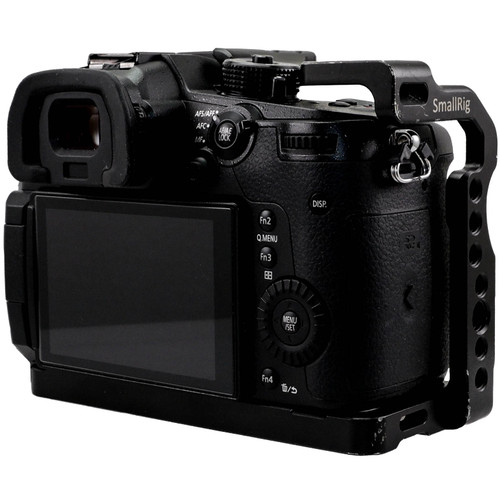 Used Panasonic Lumix DC-GH5 Mirrorless Micro Four Thirds Digital Camera Body with Cage (EX) (625473687)