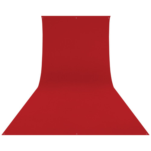 Westcott Wrinkle-Resistant Backdrop 9x10' - Scarlet Red