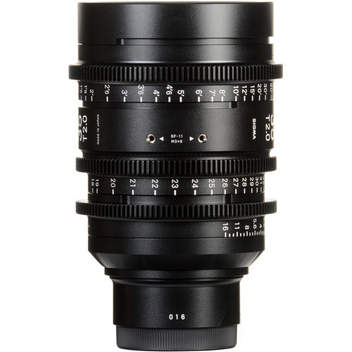 Sigma 18-35mm T2 High-Speed Zoom Cine Lens (Canon EF)