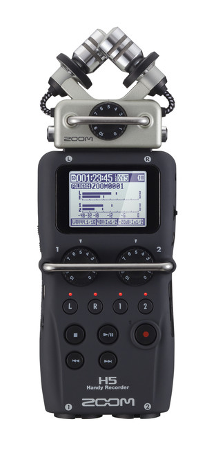 Zoom H5 Handy Recorder with Interchangeable Microphone System