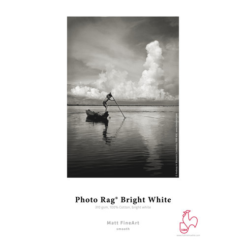 Hahnemuhle FineArt Photo Rag Bright White Paper - 8.5x11" 25 Sheets