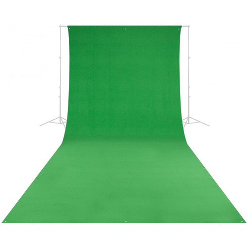 Westcott Wrinkle-Resistant Backdrop 9x20' - ChromaKey Green Westcott Wrinkle-Resistant Backdrop 9x20' - ChromaKey Green