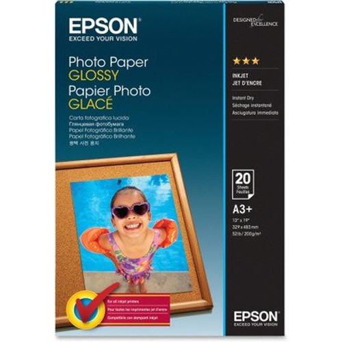 Epson Glossy Photo Paper - 13x19" 20 Sheets Epson Glossy Photo Paper - 13x19" 20 Sheets