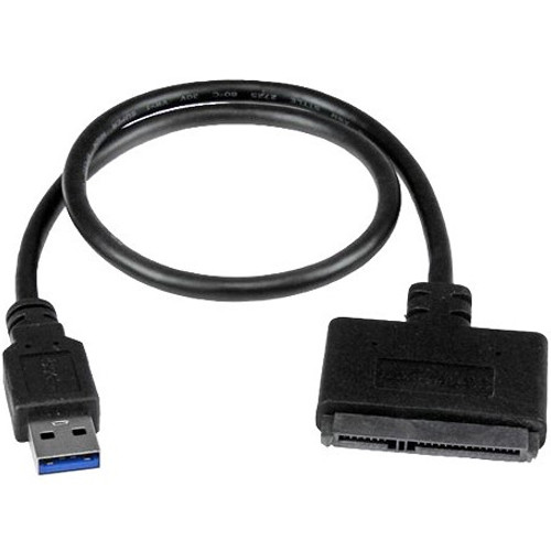 StarTech USB 3.0 to 2.5" SATA III Drive Adapter Cable 19.7" StarTech USB 3.0 to 2.5" SATA III Drive Adapter Cable 19.7"