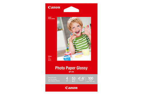 Canon Photo Paper - Glossy 4x6" 100 Sheets