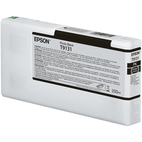 Epson T913 UltraChrome HDX Ink Cartridge 200ml - Photo Black