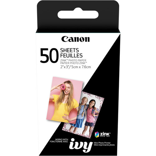 Canon 2x3" ZINK Photo Paper Pack - 50 Sheets Canon 2x3" ZINK Photo Paper Pack - 50 Sheets