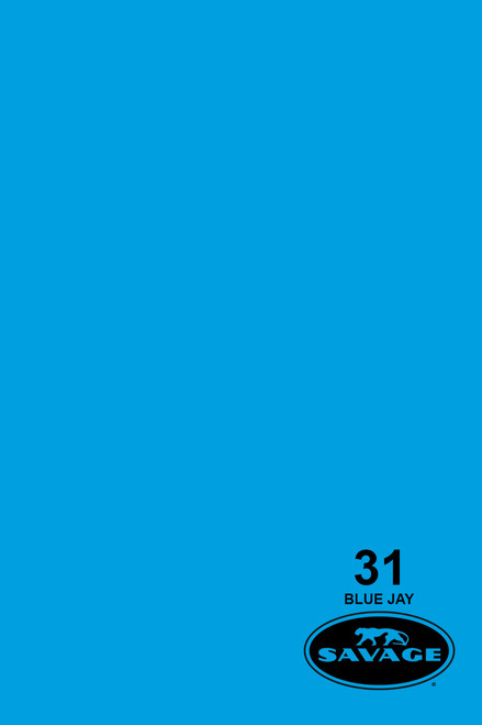 Savage Widetone Background Paper 107 Inch x 12 Yard Roll - #31 Blue Jay Savage Widetone Background Paper 107 Inch x 12 Yard Roll - #31 Blue Jay
