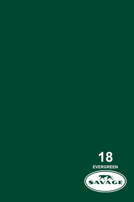 Savage Widetone Background Paper 53 Inch x 12 Yard Roll - #18 Evergreen